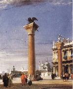 Richard Parkes Bonington The Column of St Mark in Venice china oil painting reproduction